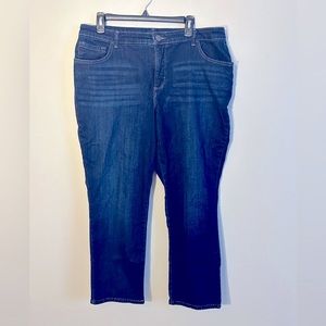 Lee Women’s straight leg dark wash jeans